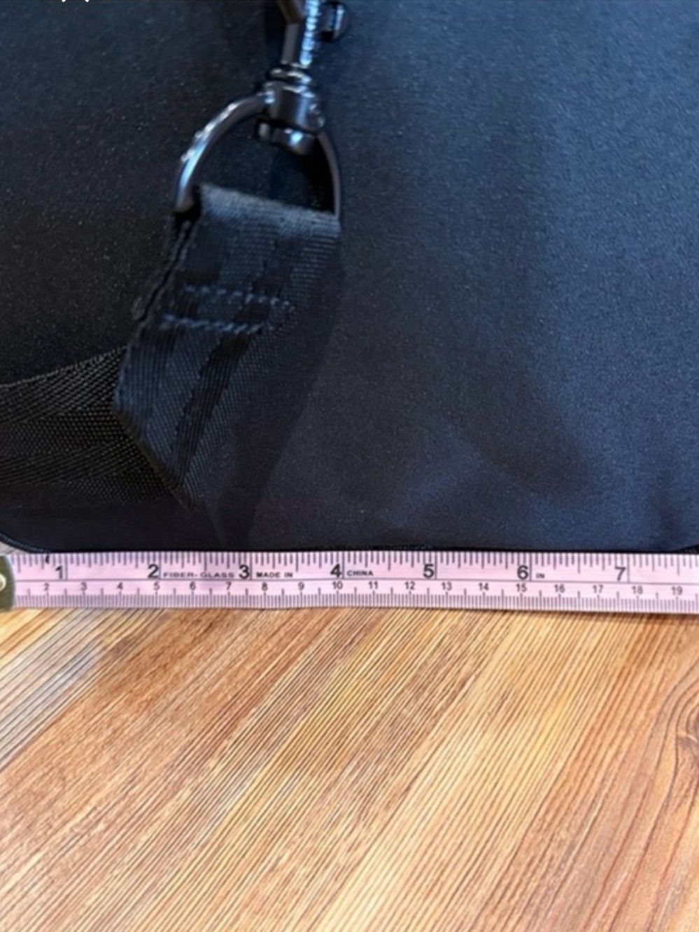 CHANEL GWP Black Duffel Bag with White CC Logo - Picture 9 of 11